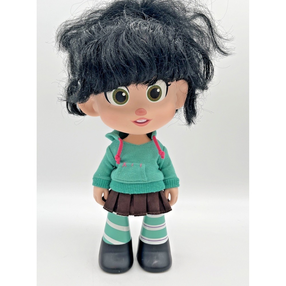Disney Store TALKING‎ VANELLOPE VON SCHWEETZ 12" Doll Wreck-It Ralph - tested